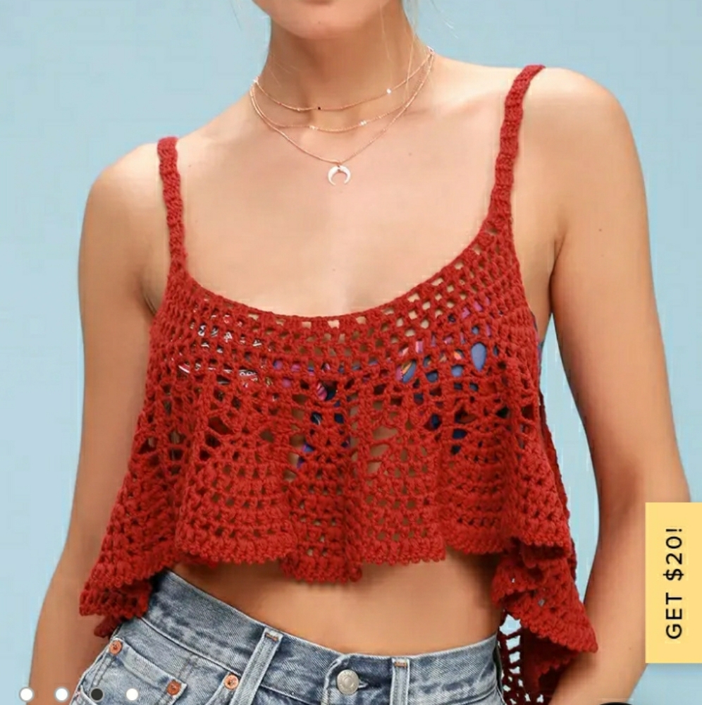 Free People Free Bird Crop Top